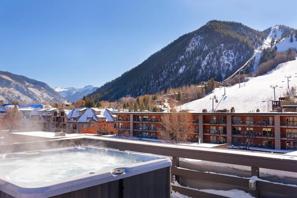 Independence Square Unit 313, Downtown Hotel Room In Aspen With Rooftop Hot Tub Exteriér fotografie